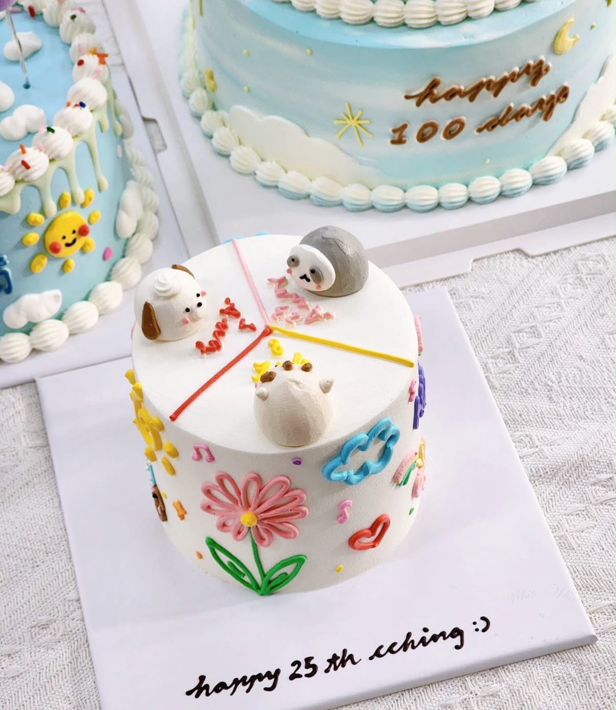 4寸friend's share cake (3 pax)